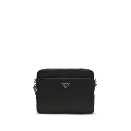 Prada Black Recycled Polyamide Shoulder Bag