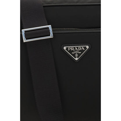 Prada Black Recycled Polyamide Shoulder Bag