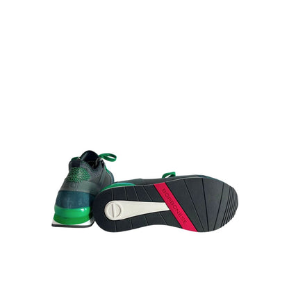 Borbonese Green Rubber Men Sneaker