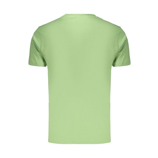 Coveri Moving Verde Cotton Men's T-Shirt