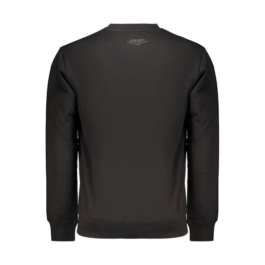 Coveri Moving Black Cotton Men's Sweatshirt