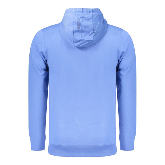 Coveri Moving Blue Cotton Men's Sweatshirt