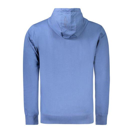 Coveri Moving Blue Cotton Mens Sweatshirt