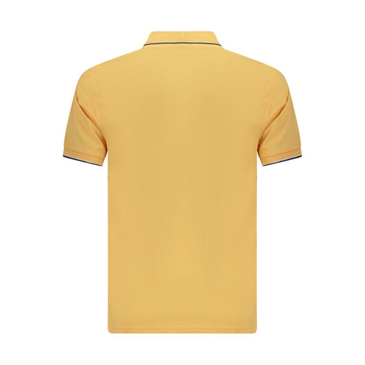 Coveri Moving Orange Cotton Men's Polo Shirt