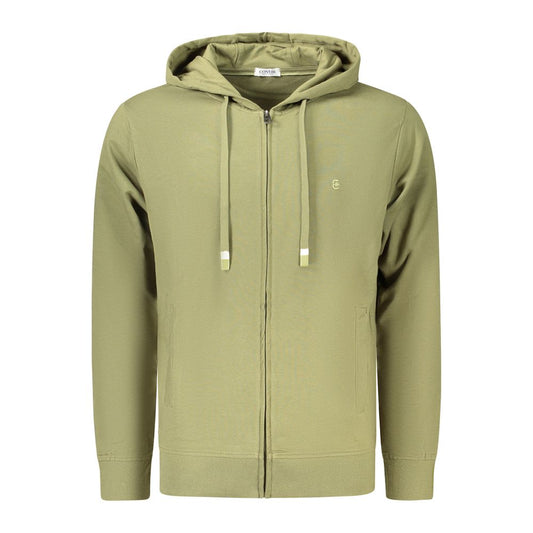 Coveri Moving Verde Cotton Men's Hoodie