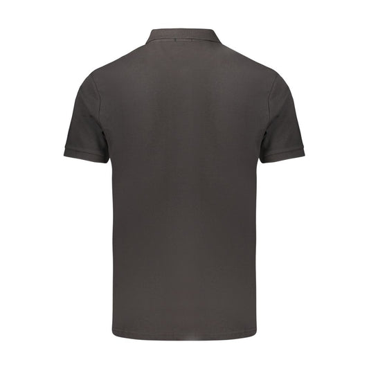 Coveri Moving Black Cotton Men's Polo Shirt