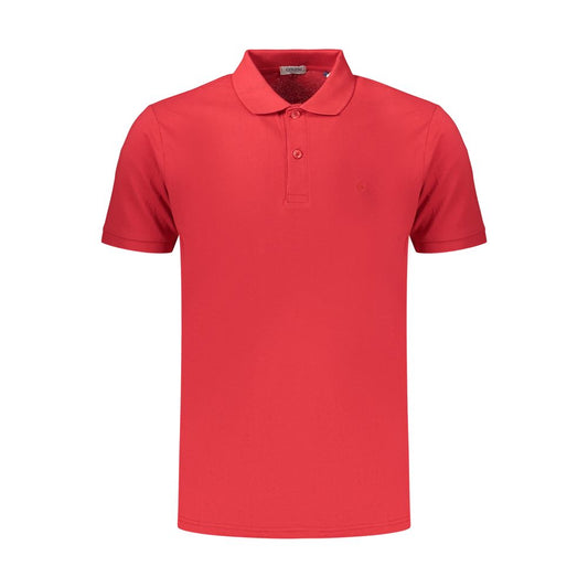Coveri Moving Red Cotton Men's Polo