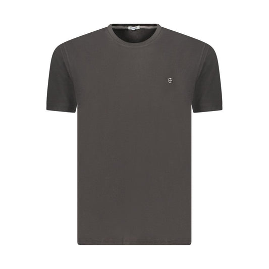 Coveri Moving Black Cotton Men's T-Shirt