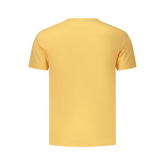 Coveri Moving Orange Cotton Mens T-Shirt