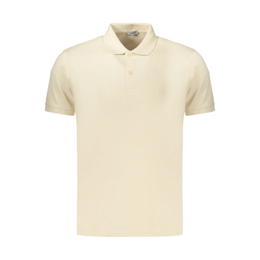 Coveri Moving Beige Cotton Men Polo