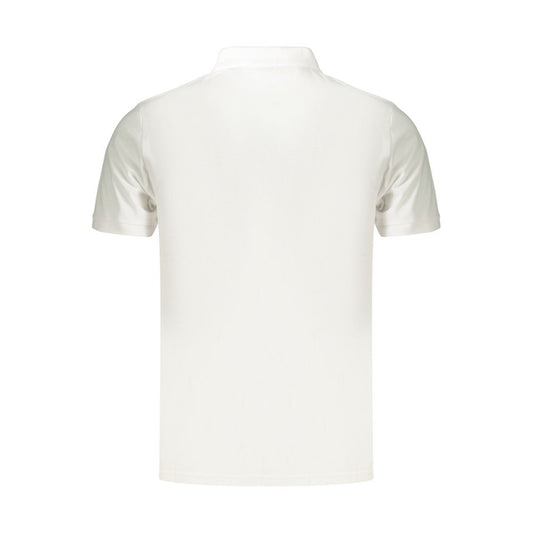 Coveri Moving Bianco Cotton Men's Polo
