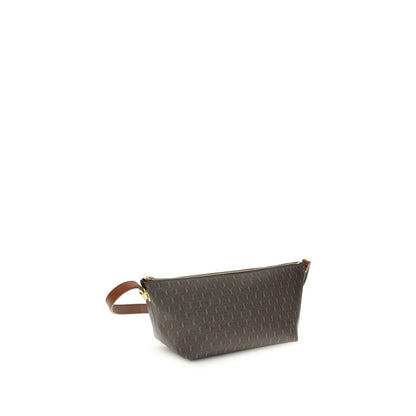 Saint Laurent Brown Leather Shoulder Bag