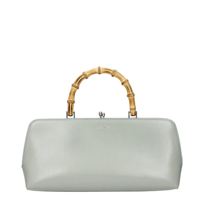 Jil Sander Green Leather Handbag