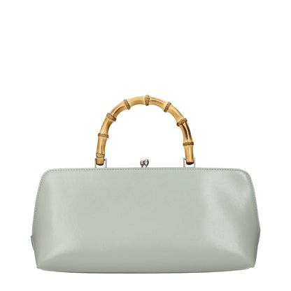 Jil Sander Green Leather Handbag