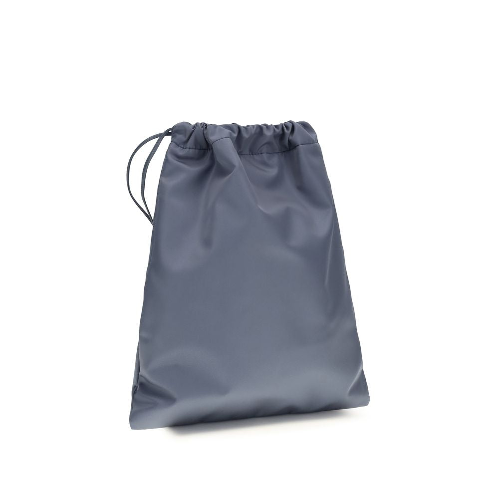Prada Blue Recycled Polyamide Clutch Bag