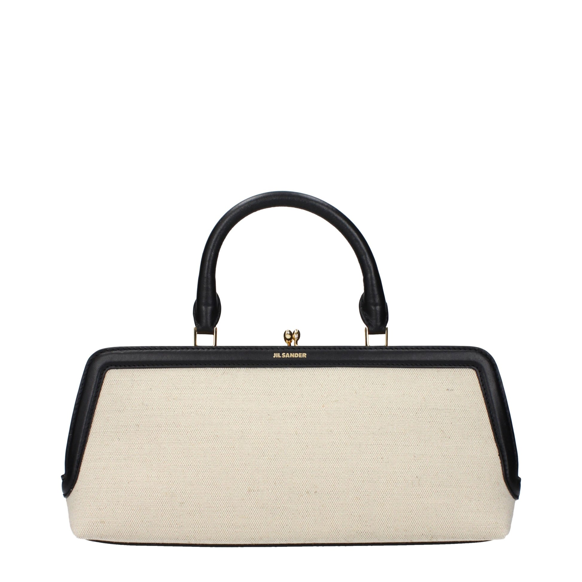 Jil Sander Beige Fabric Handbag