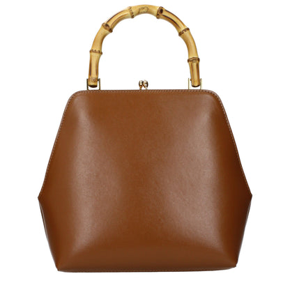 Jil Sander Brown Leather Handbag