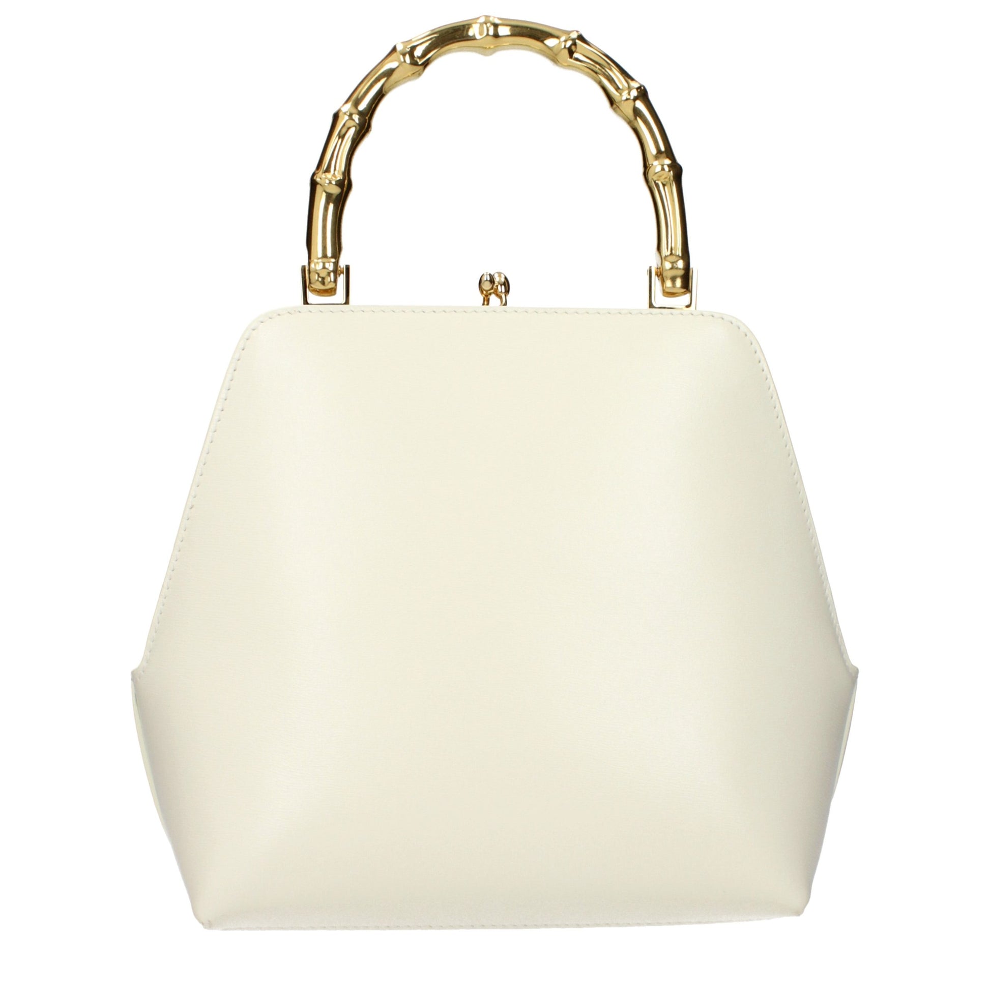 Jil Sander Beige Leather Handbag