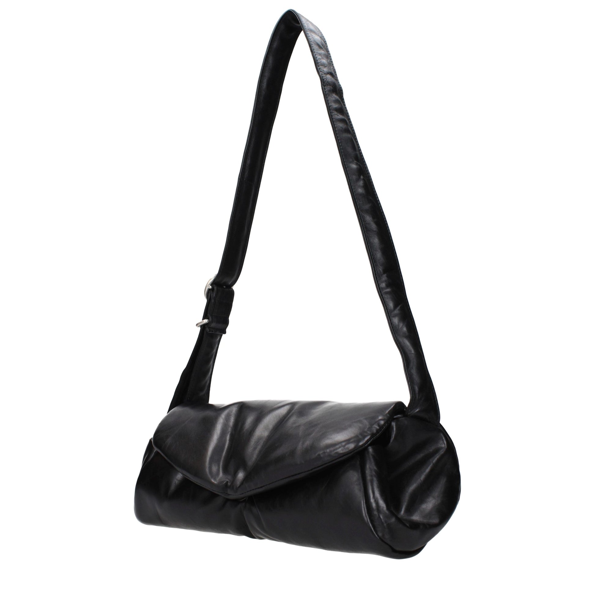 Jil Sander Black Leather Crossbody Bag