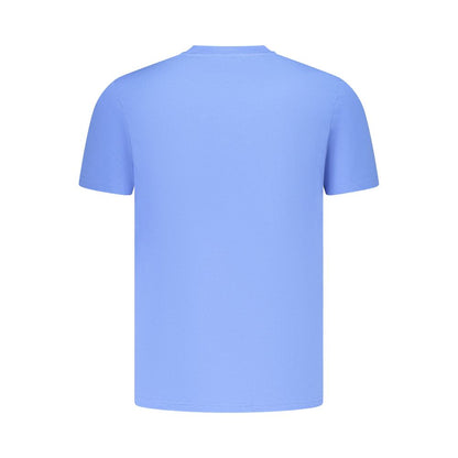 Tommy Hilfiger Azzurro Cotton Uomo T-Shirt