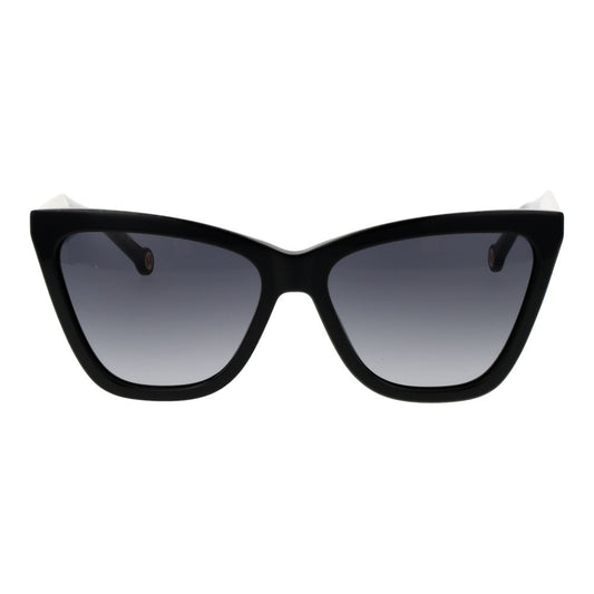 Carolina Herrera Black Acetate Sunglasses