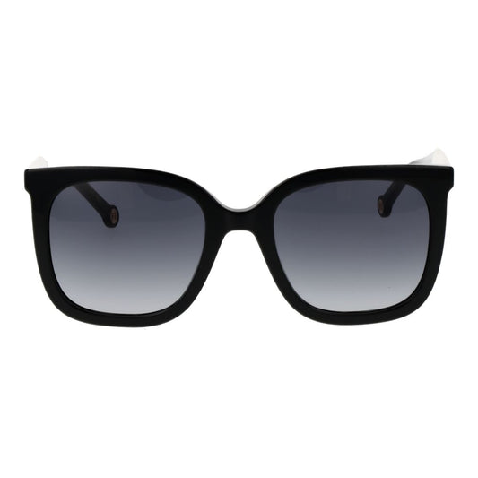 Carolina Herrera Black Acetate Sunglasses