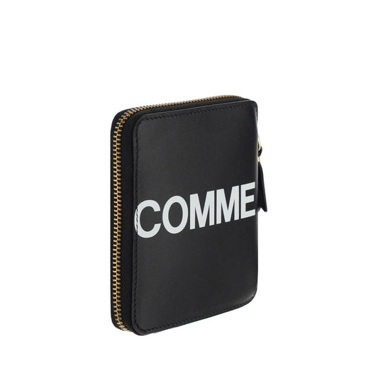 Comme Des Garçons Black Calf Leather Bos Taurus Wallet