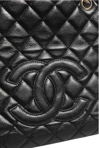 Chanel Caviar Petit Shopping Tote (PST) Black