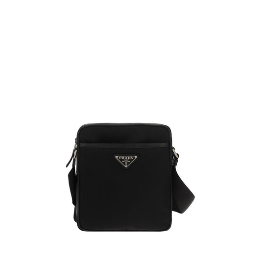 Prada Black Nylon Shoulder Bag