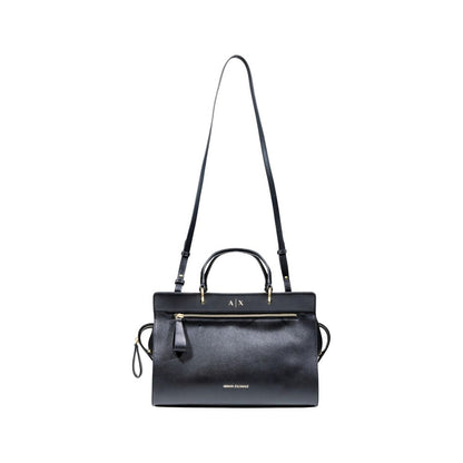 Armani Exchange Black Polyester Handbag