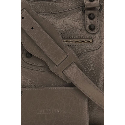 Balenciaga Bicolor Lamb Ovis Aries Aries Shoulder Bag