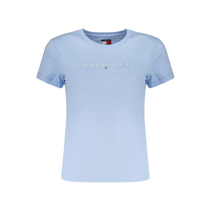 Tommy Hilfiger Azzurro Cotton Women's T-Shirt