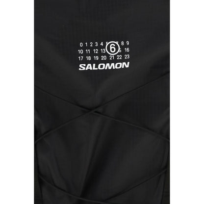 MM6 Black Nylon Backpack