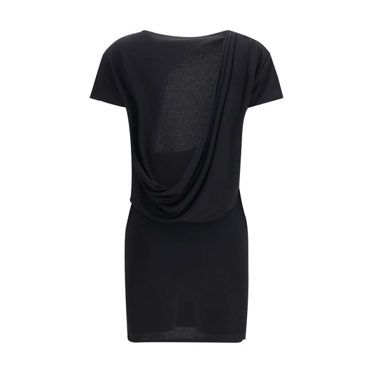 Jacquemus Black Viscose Cocktail Dress