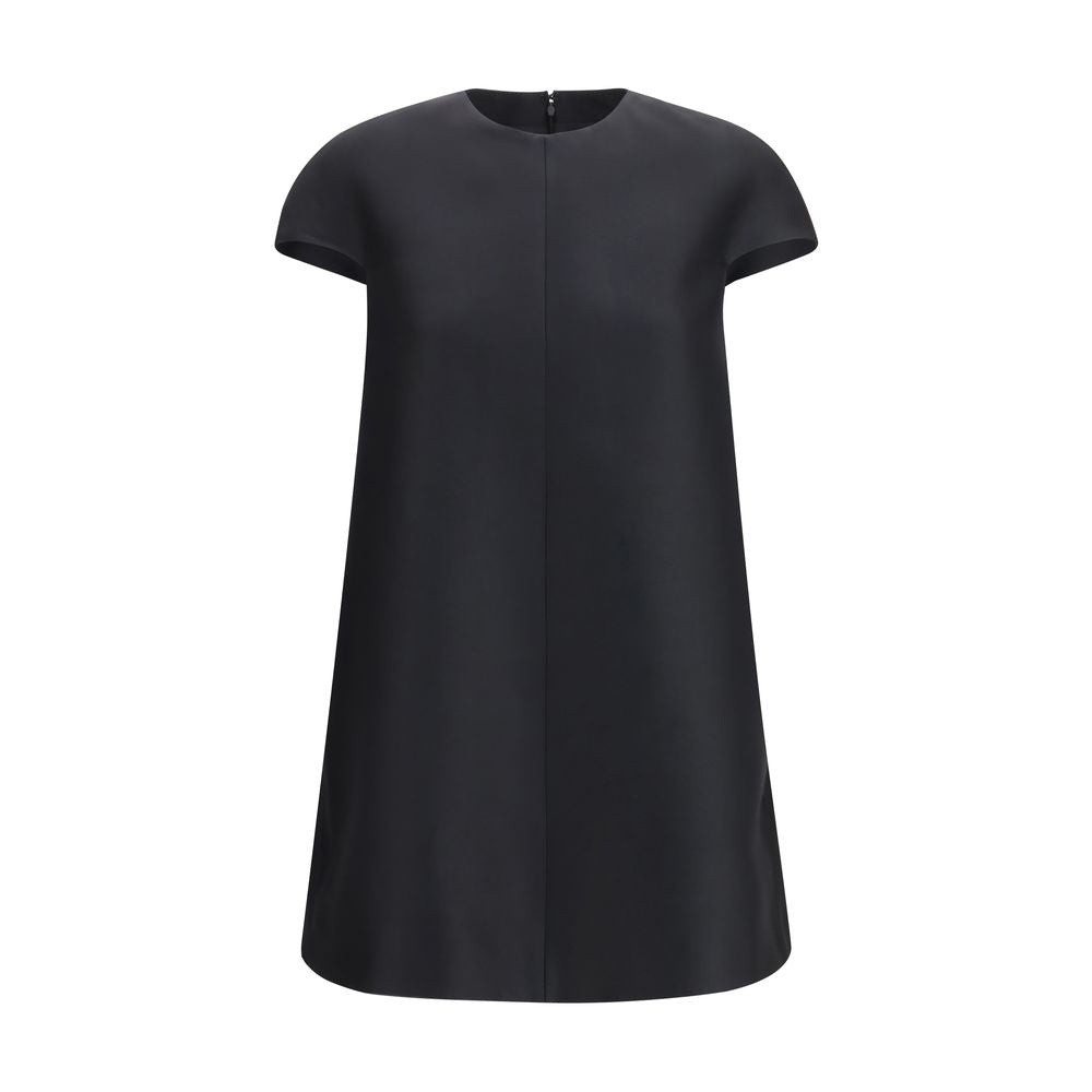 Balenciaga Black Wool Oves Aries Casual Dress