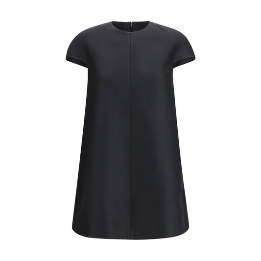 Balenciaga Black Wool Oves Aries Casual Dress