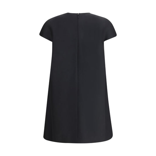 Balenciaga Black Wool Oves Aries Casual Dress