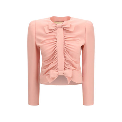 Valentino Multicolor Wool Oves Aries Full-Length Jacket