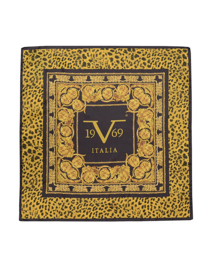 19V69 Italia Multicolor Polyester Scarf