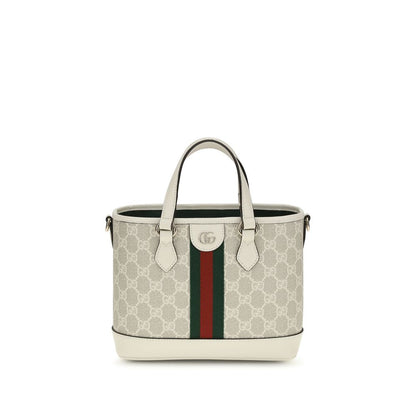 Gucci White Fabric Shoulder Bag