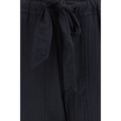 Marant Etoile Black Viscose Casual Pants