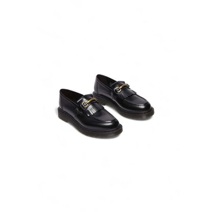 Dr. Martens Black Leather Slip-On Loafers