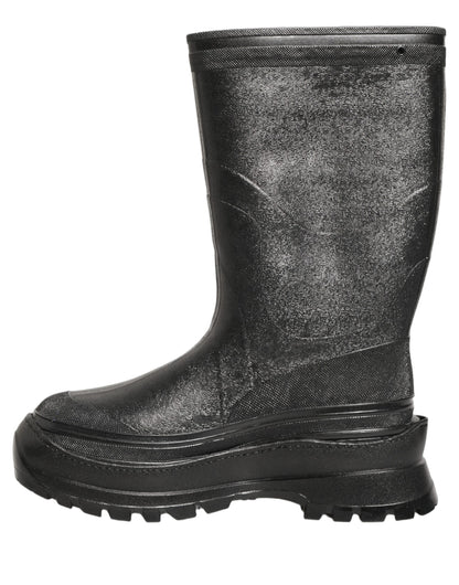 Dolce & Gabbana Black PVC Pull On Rain Boots Men Shoes
