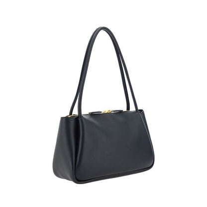 Prada Black Calf Leather Bos Taurus Handbag