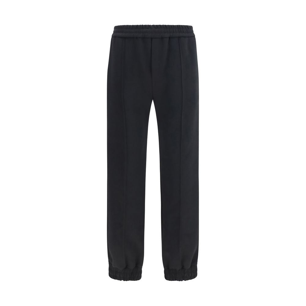 Valentino Black Cotton Joggers (Workout Pants)