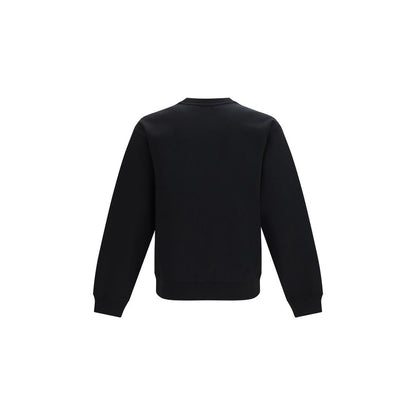 Valentino Black Cotton Sweatshirt