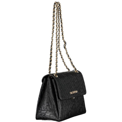 Valentino Black Polyurethane Women's Bag