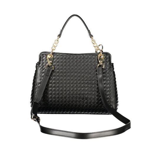 Valentino Black Polyurethane Womens Bag