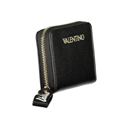 Valentino Nero Poliuretano Donna Wallet
