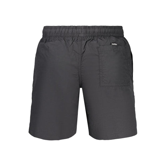 Lotto Black Polyamide Men's Swimwear